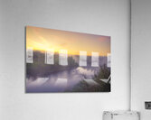 Foggy Sunrise on the Roseau River Acrylic Print