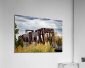 Emerson Train Bridge Acrylic Print