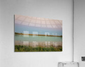 Wind Turbines Reflection Acrylic Print