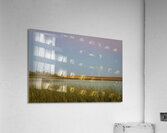 Wind Turbines Reflection Acrylic Print