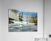 Falls by the Ruins Acrylic Print