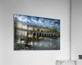 Pinawa Dam on a Cloudy Day Acrylic Print