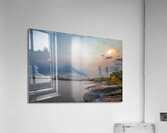 Great Falls Dam Impression acrylique