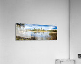 Horseshoe Bend Panorama at Pine Point Rapids Acrylic Print