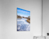 Melting on the Red Acrylic Print