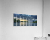 Moody Sunset Panorama Acrylic Print