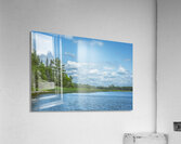 Lake of the Woods View Impression acrylique