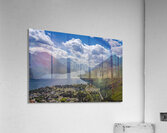 Overlooking Waterton Acrylic Print