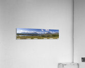 At the Base of the Rockies - Panorama Acrylic Print