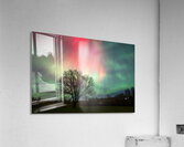 Cosmic Flames Acrylic Print