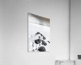 Winter Rock Ridge Acrylic Print