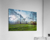 Farm and Storm Acrylic Print