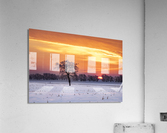 Lone Tree at Sunrise Acrylic Print