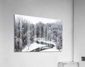 Spillway in Winterfog Acrylic Print