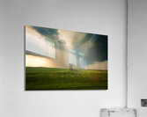 Lone Tree and Incoming Storm Impression acrylique