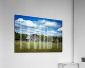 Old Barn on a Cloudy Day Acrylic Print