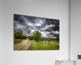 Old Barn on a Stormy Day Acrylic Print