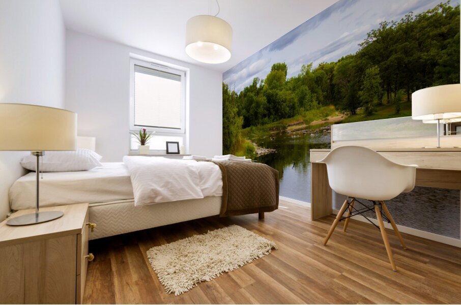 Roseau River Mural print