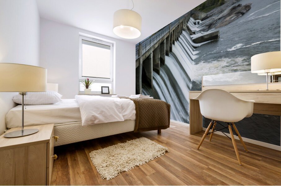 Seven Sisters Falls Spillway Mural print