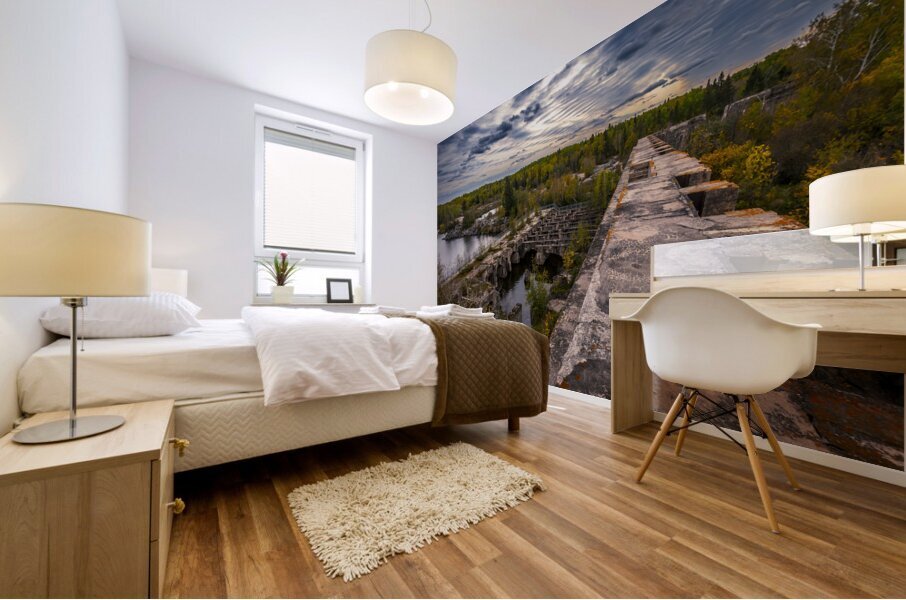 Top of the Ruins Impression murale