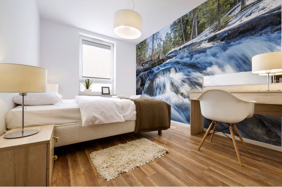 Cascading Waters Mural print