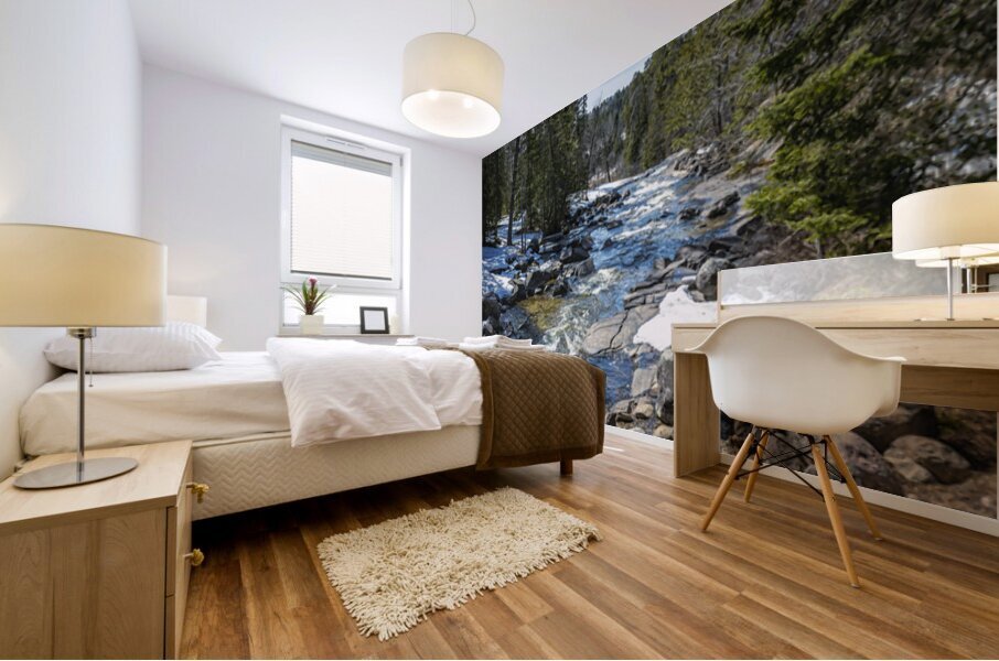 Cascading Waters Mural print