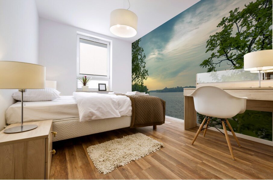 Shoal Lake Sunrise Mural print