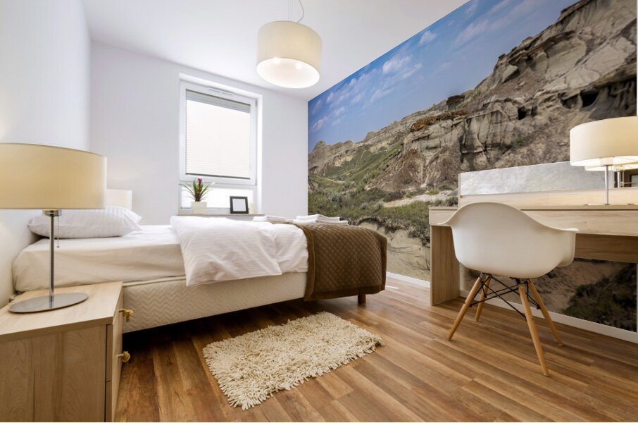 The Badlands Mural print