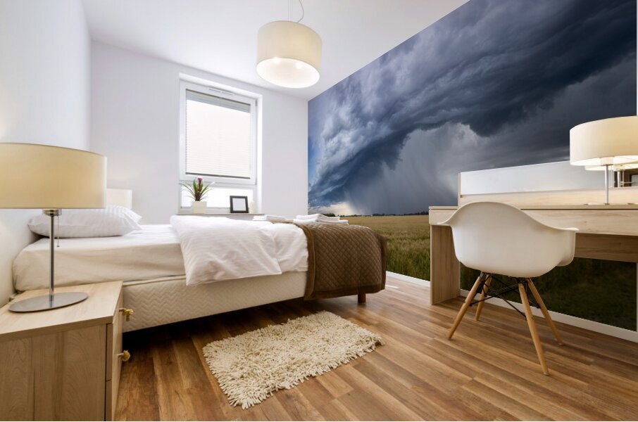 Atomic Rain Mural print