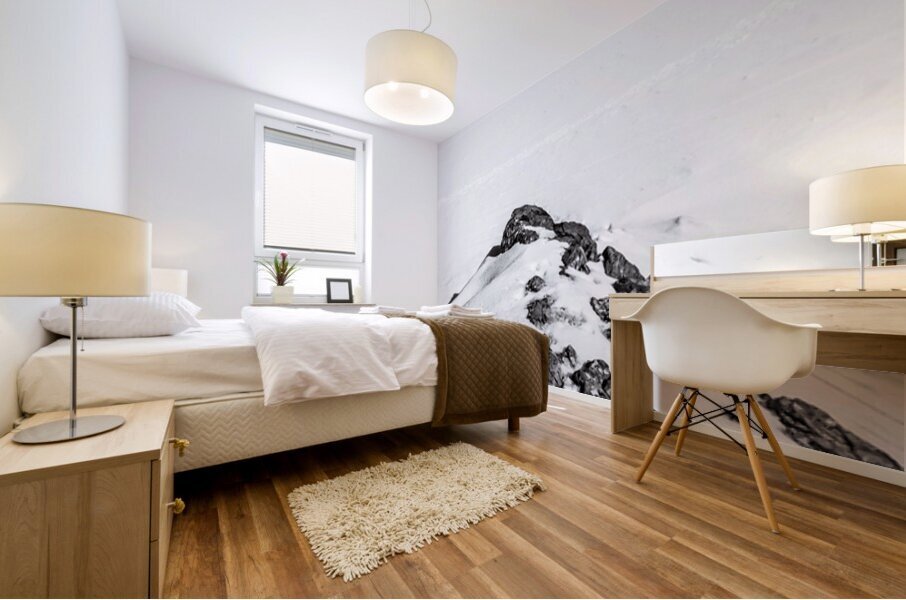 Winter Rock Ridge Mural print