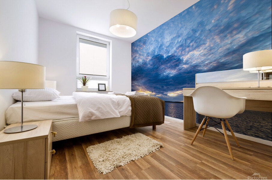 Flooded Field Mural print