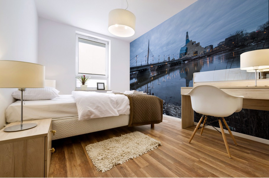 Provencher Bridge Mural print