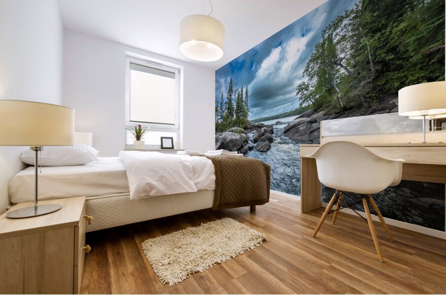 Tulabi Falls Mural print