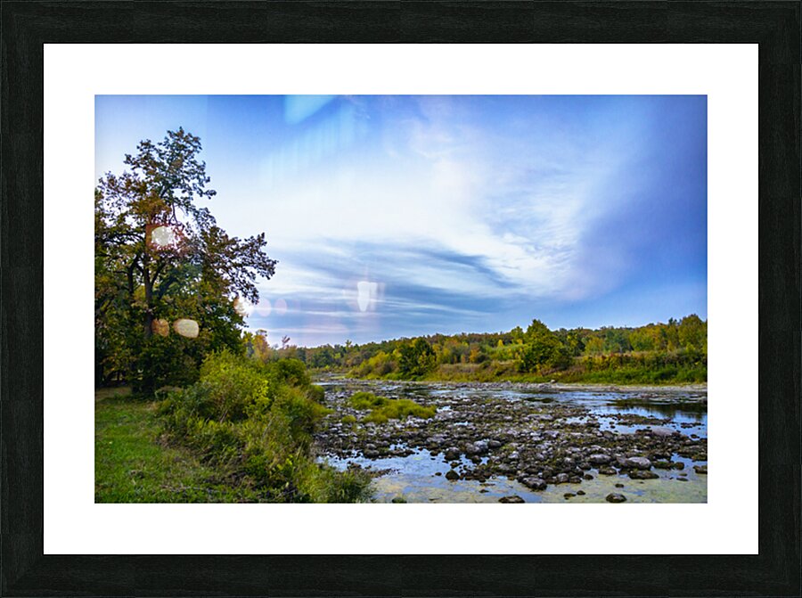 Riverbed Picture Frame print