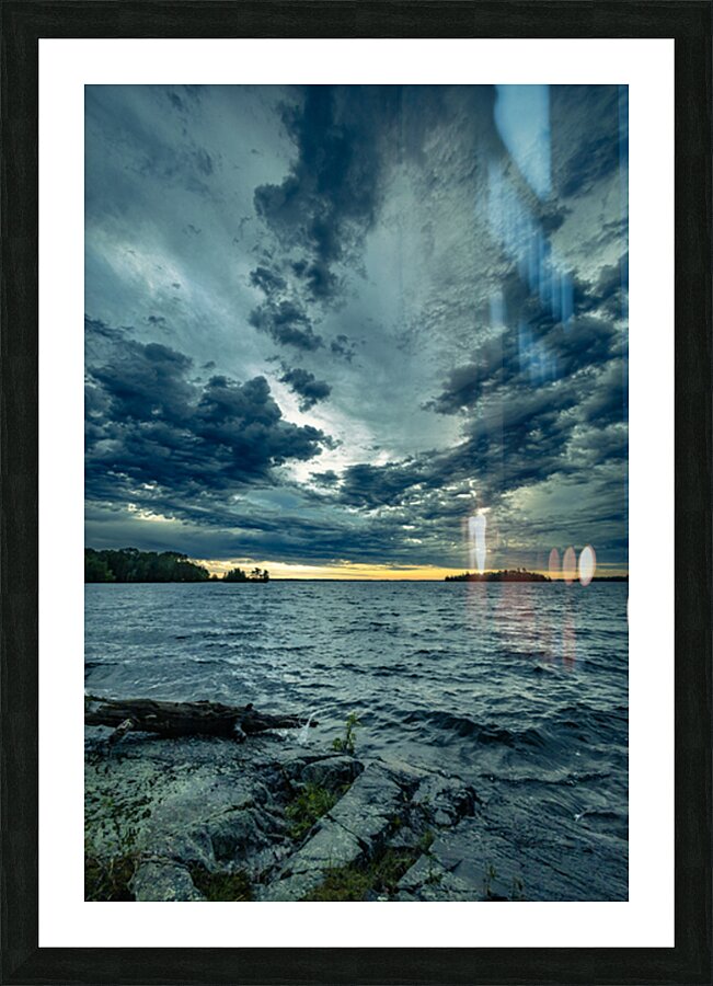 Stormy Morning Picture Frame print