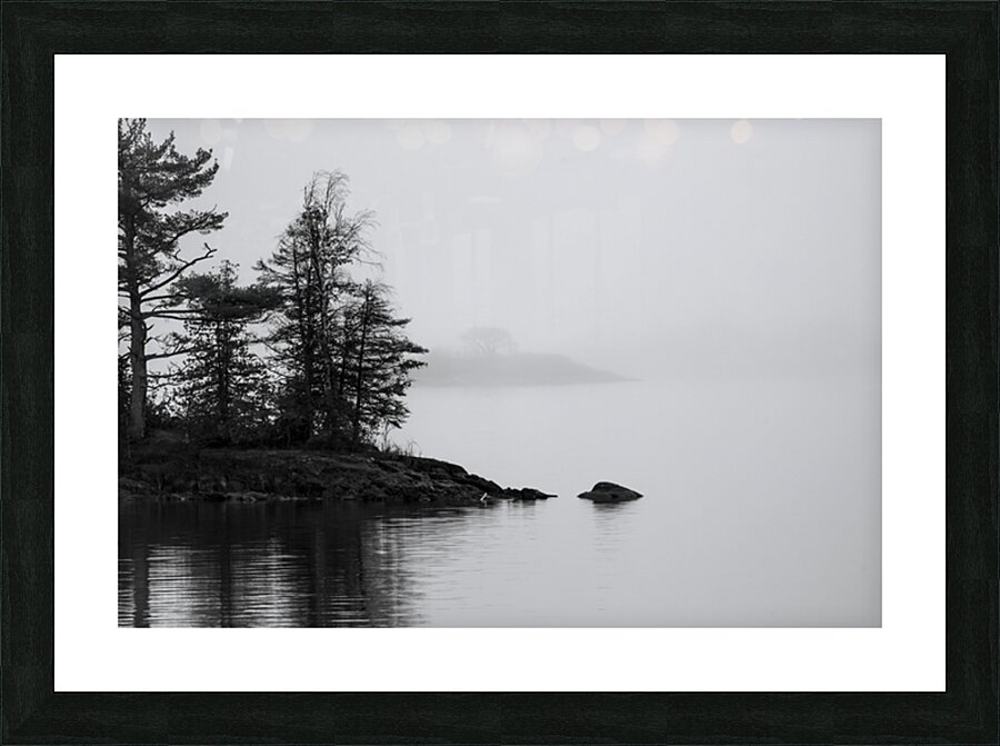 Fog on the Lake Picture Frame print
