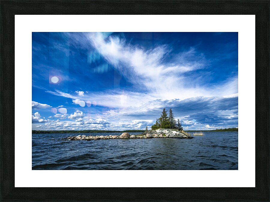 Shoal Lake Picture Frame print