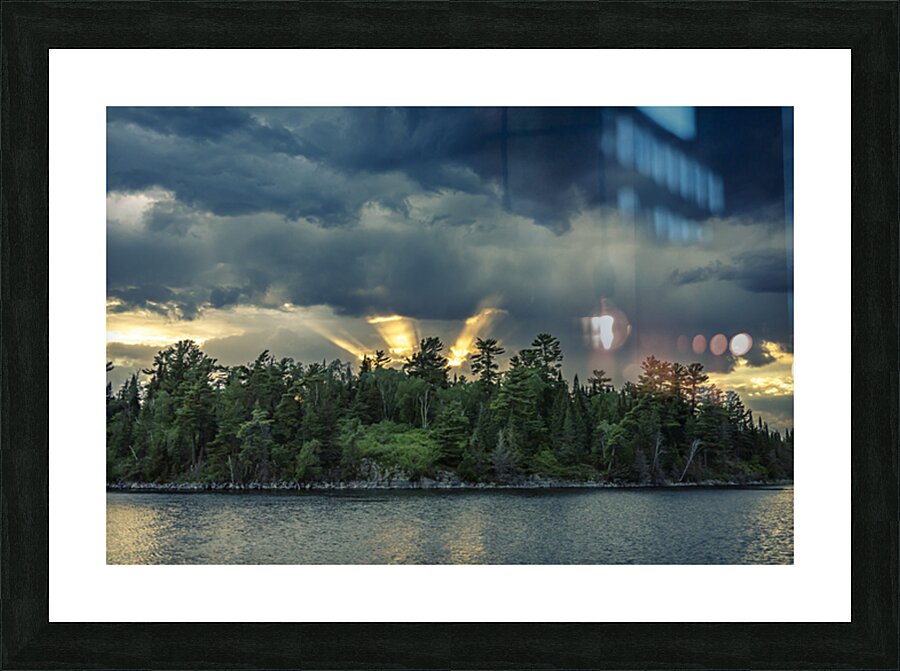 Heavens Light Picture Frame print