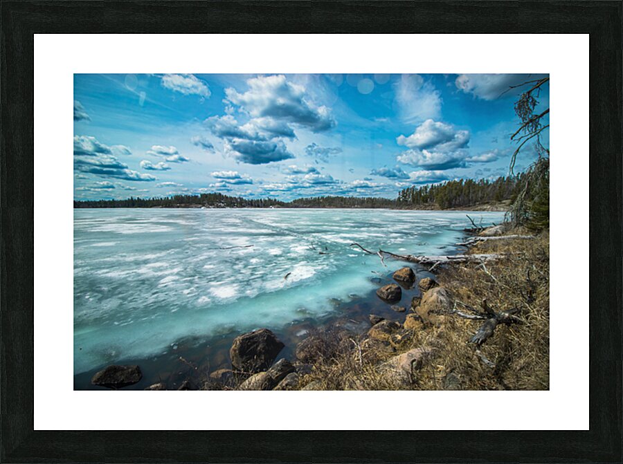 McGillivray Lake Picture Frame print