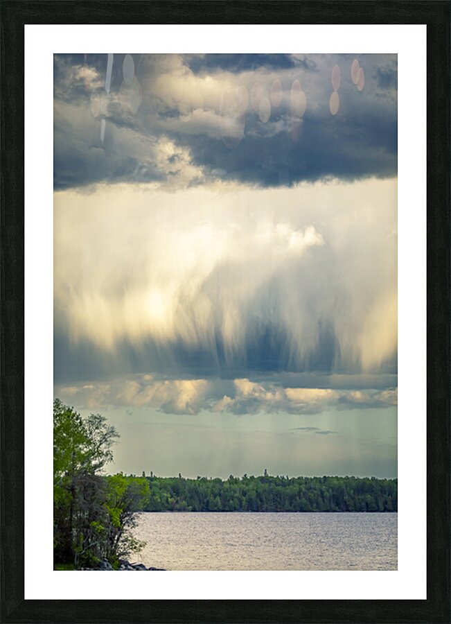 Rain Cloud Picture Frame print