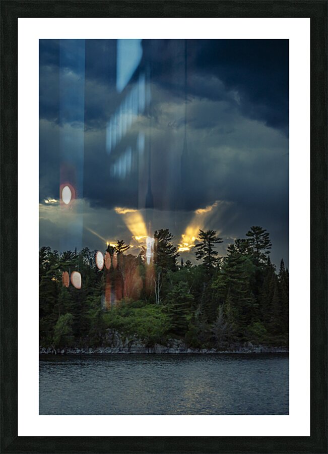 Heavens Light Impression et Cadre photo