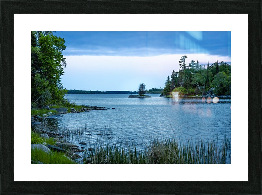 Shoal Lake Picture Frame print