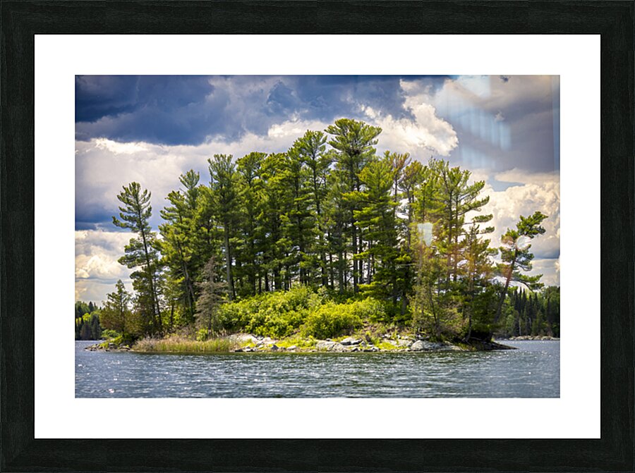 Island Picture Frame print