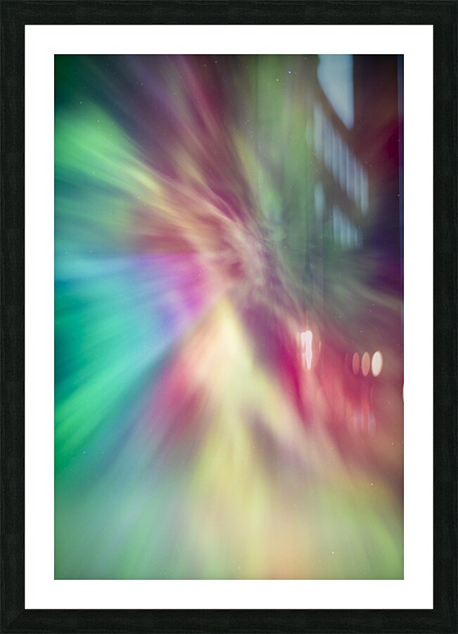 Northern Lights Impression et Cadre photo