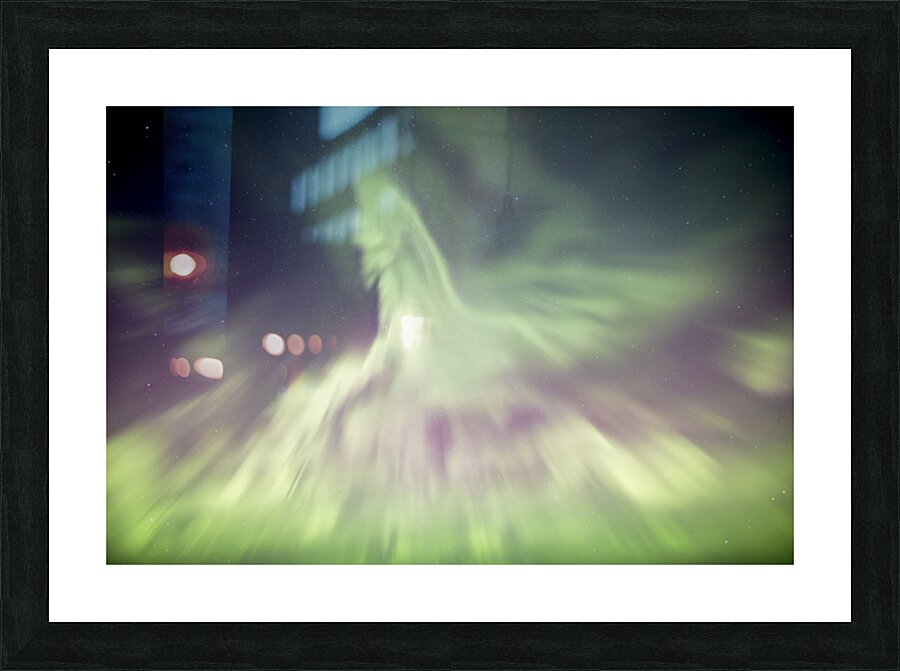 Northern Lights Picture Frame print