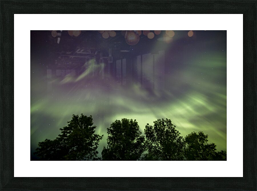 northern Lights Picture Frame print