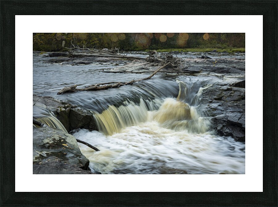 By the Falls Picture Frame print