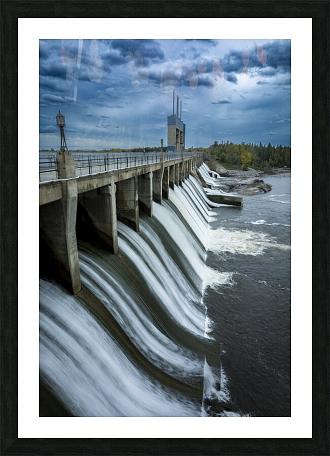 Seven Sisters Falls Spillway Picture Frame print