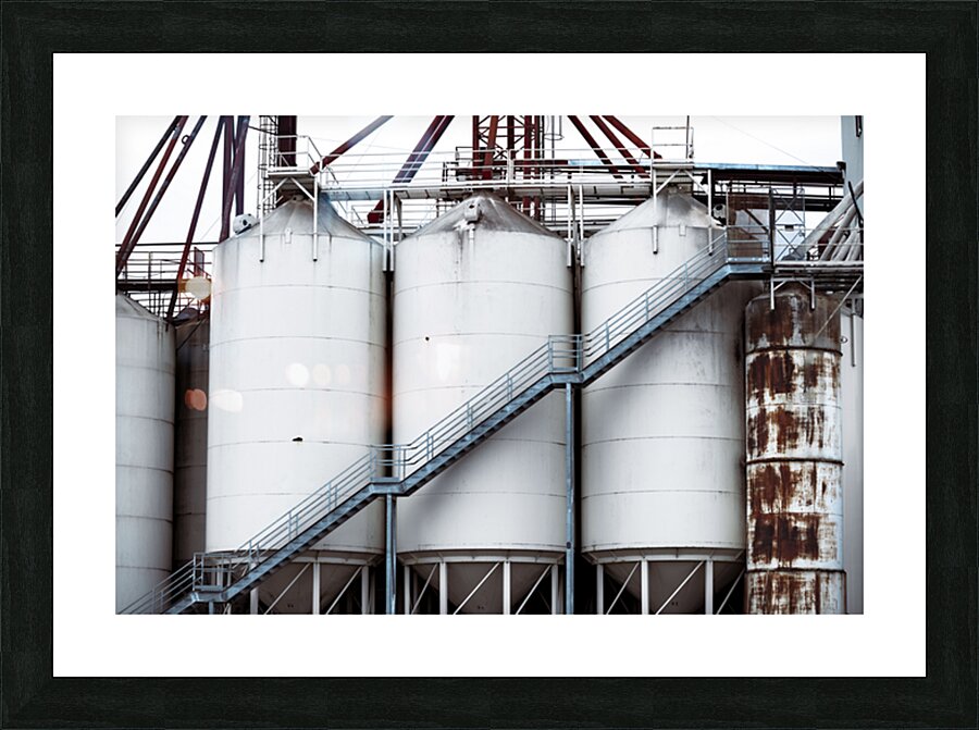 Feed Mill Picture Frame print