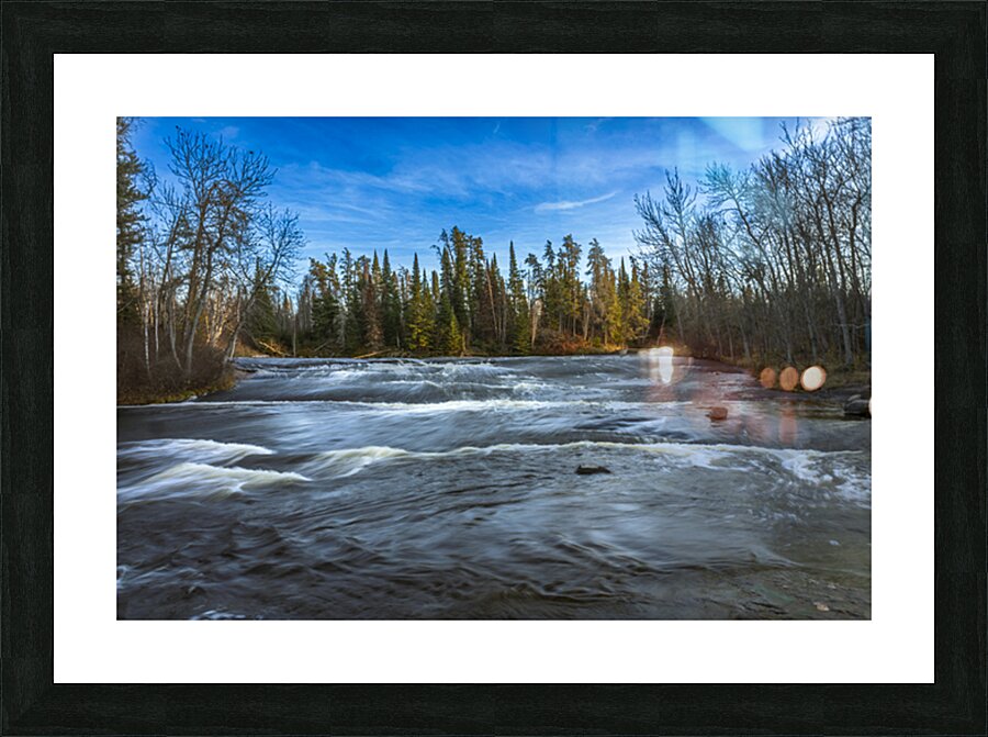 Into the Rapids Picture Frame print